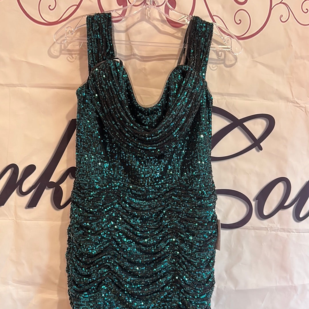 Gloria dress- Emerald