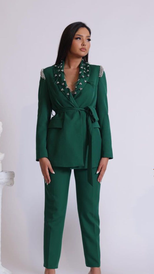 Emerald suit set