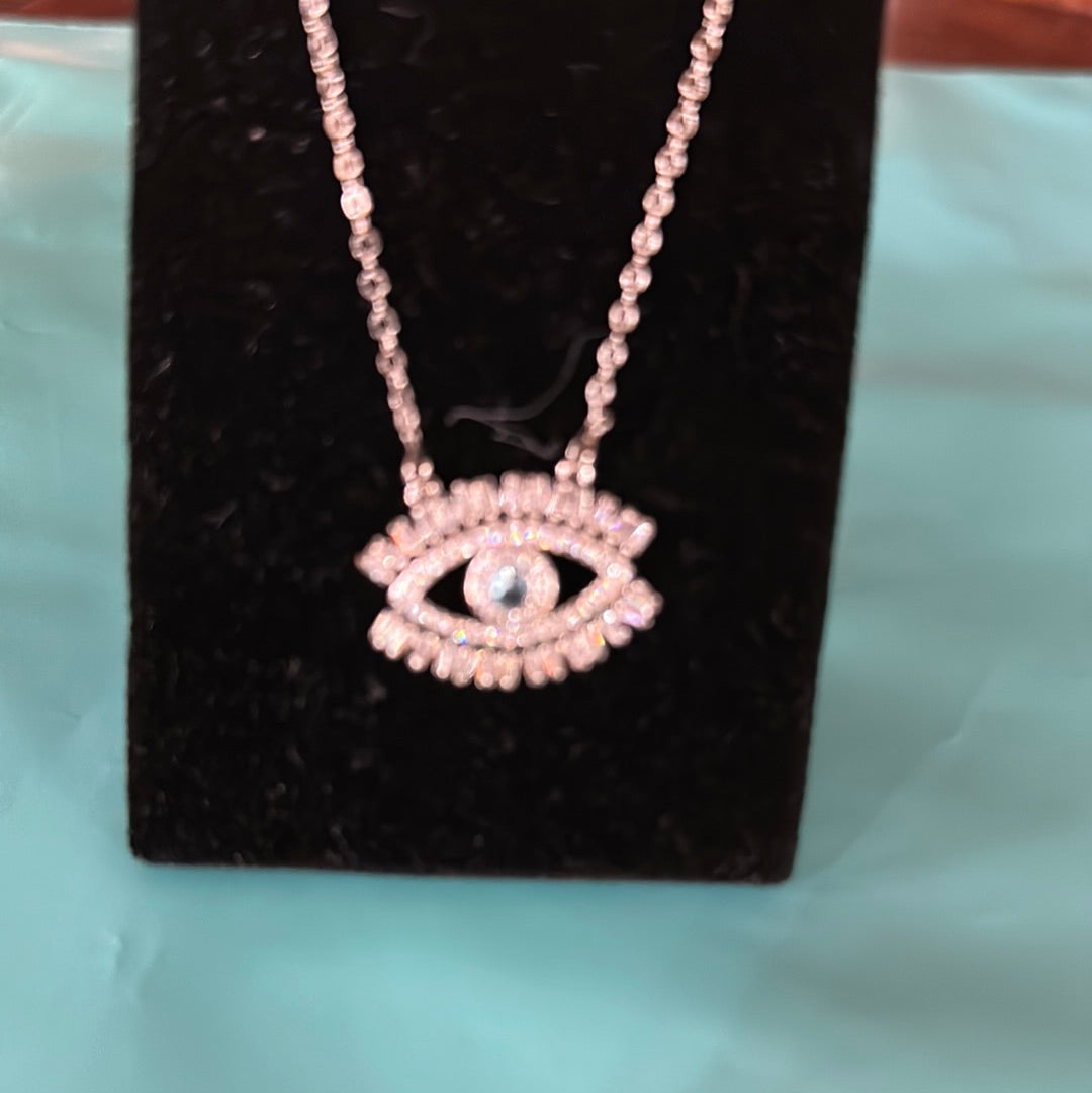 Crystal evil eye