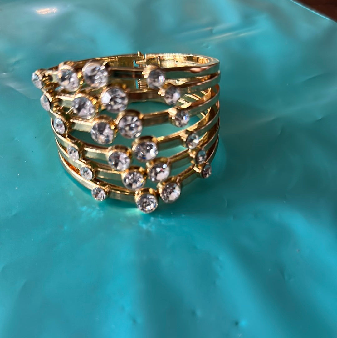 Crystal Cuff Bracelet | US | Sparkle Couture