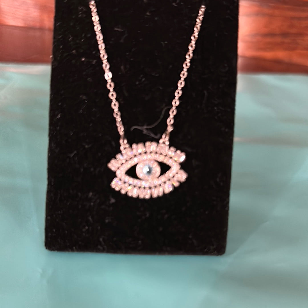 Crystal evil eye